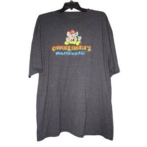 Chuck E Cheese Kid Can Be A Kid Gray Tee Shirt Mens Size 3XLT